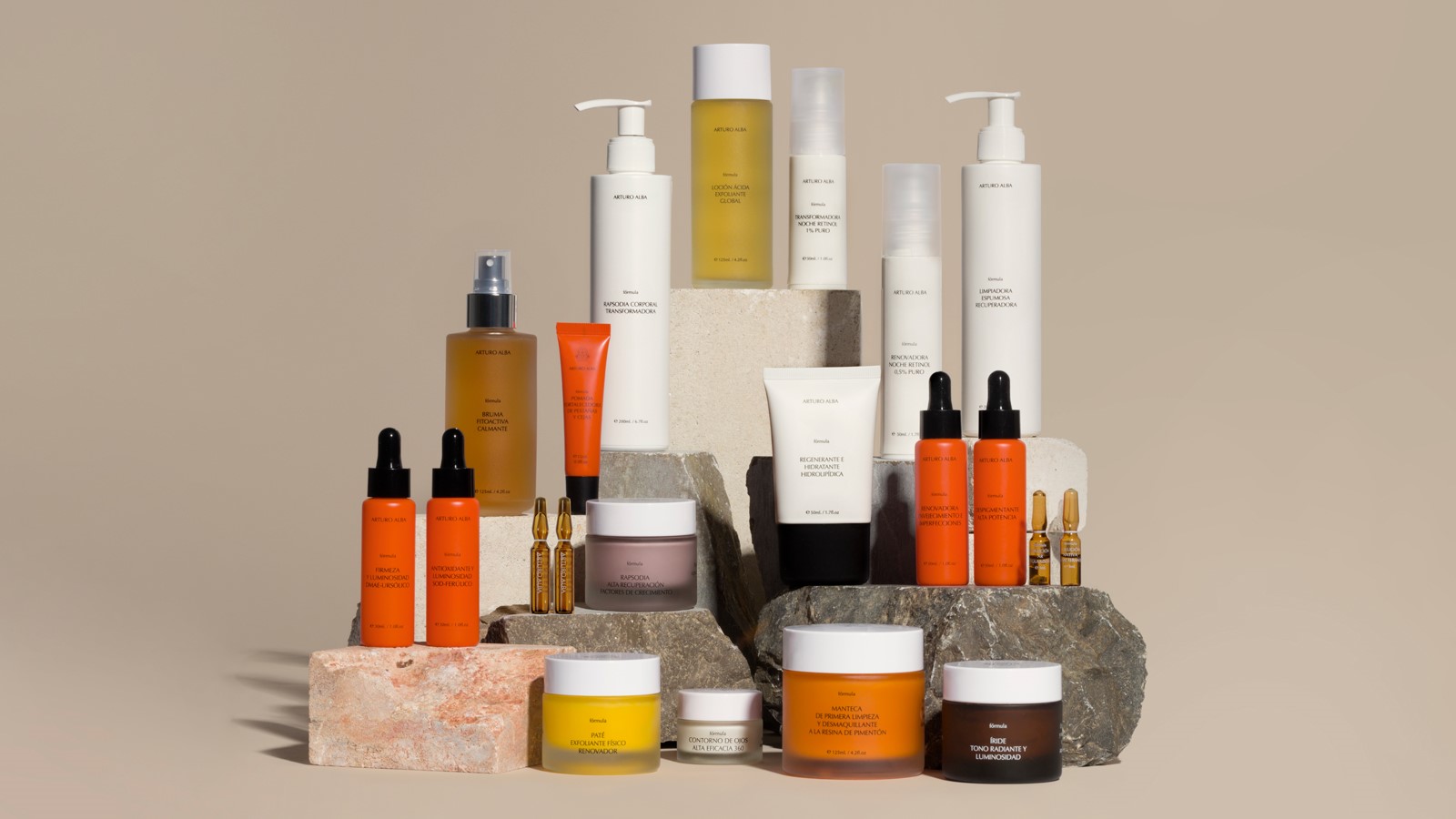 Bodegón de productos de Arturo Alba