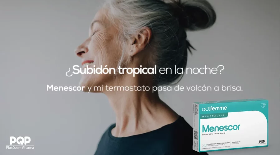 PlusQuam Pharma - ¿Subidón tropical en la noche? Menescor y mi termostato pasa de volcán a brisa.
