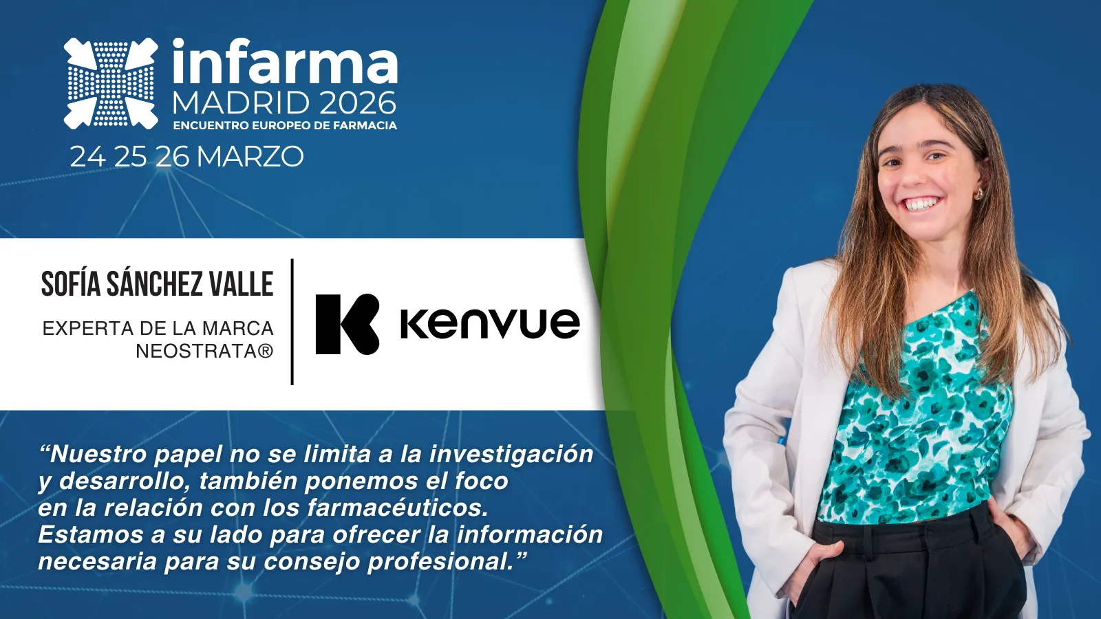 Sofía Sánchez Valle, experta de la marca Neostrata de Kenvue