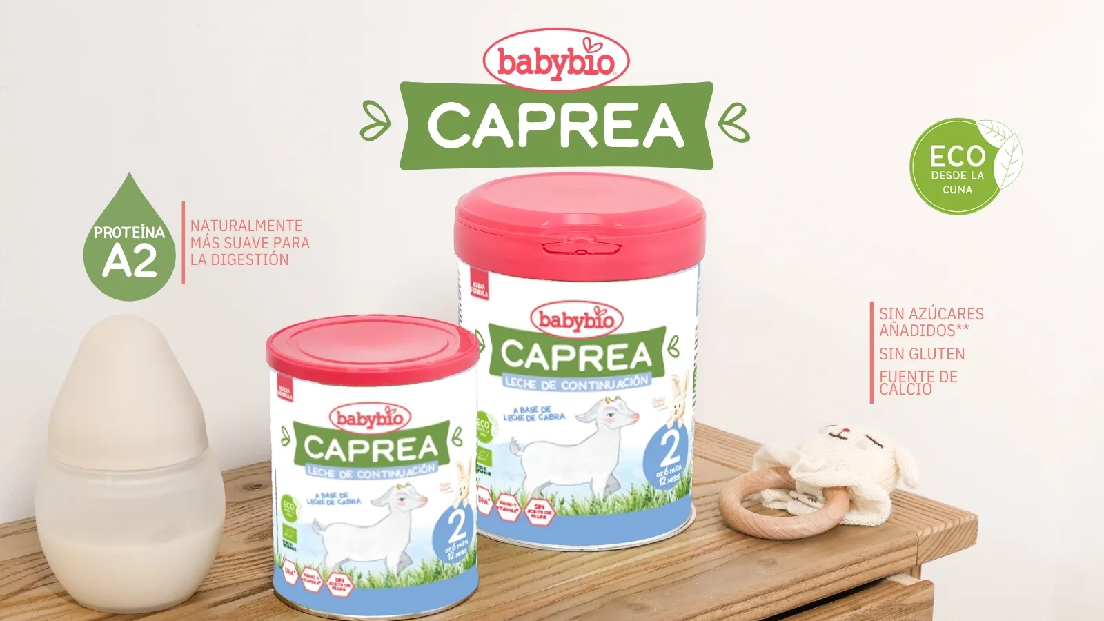 Babybio - Caprea Leche de continuación