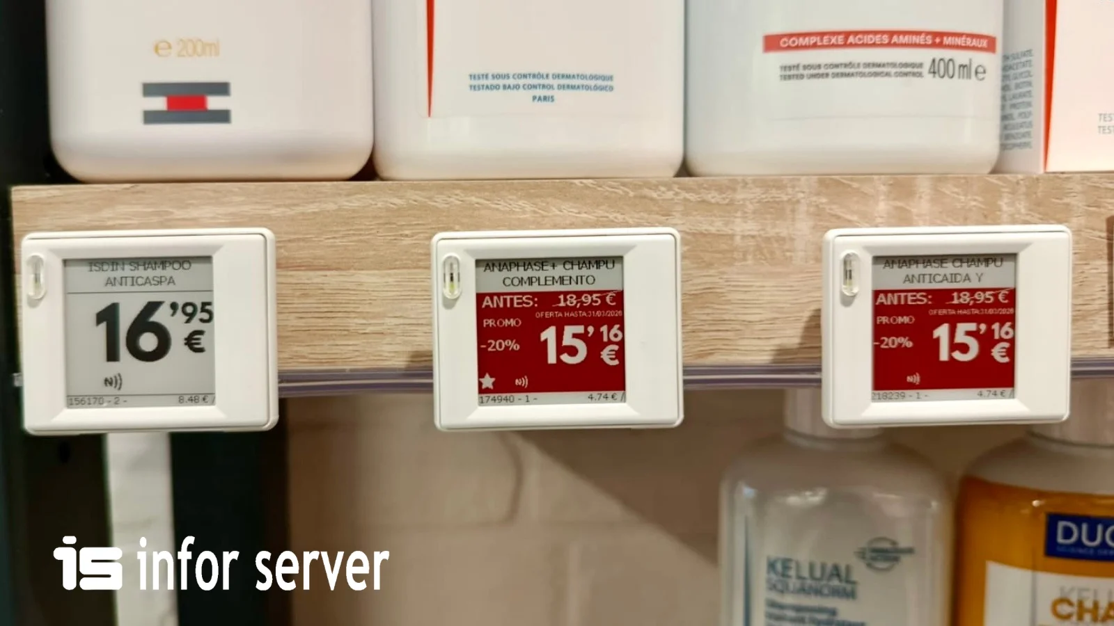 Etis Pro | Infor server, etiquetas electrónicas