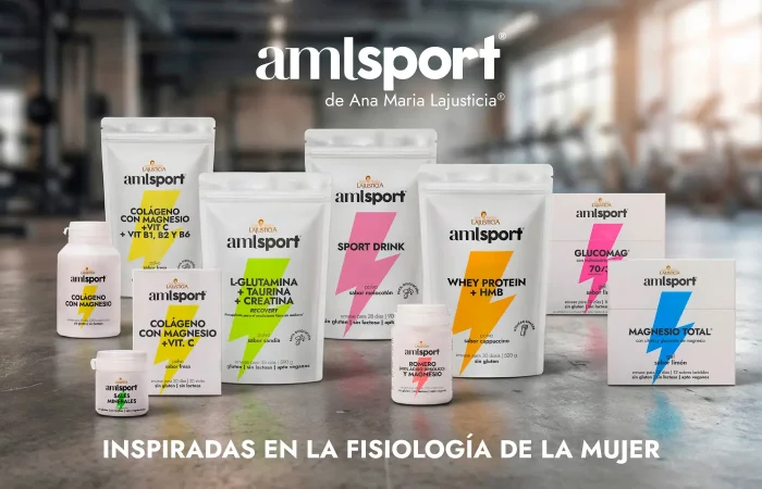 amlsport®: Suplementos inspirados la fisiología de la mujer deportista