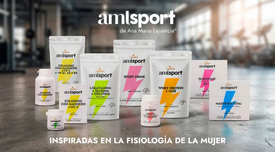 amlsport®: Suplementos inspirados la fisiología de la mujer deportista