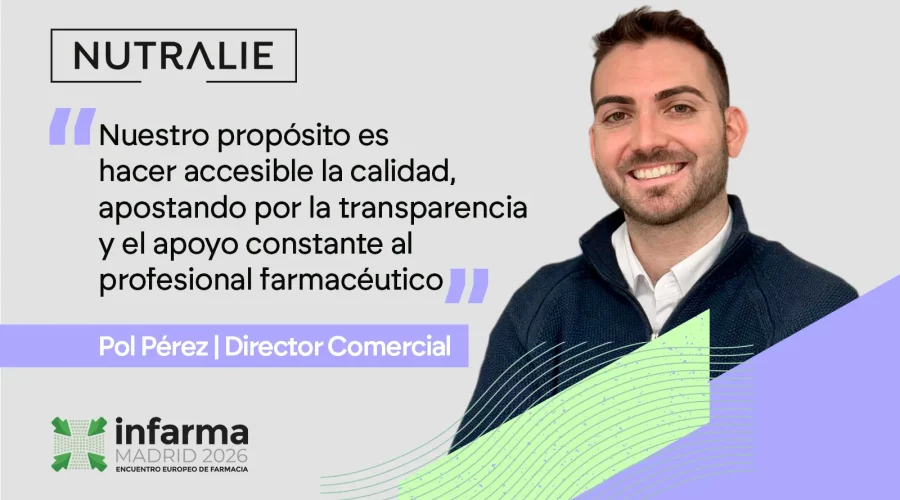 Pol Pérez, Director comercial. "Nuestro propósito es hacer accesible la calidad, apostando por la transparencia y el apoyo constante al profesional farmacéutico"