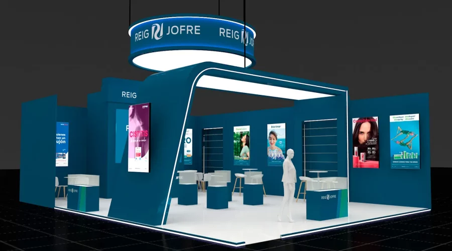 Reig Jofre - Render del stand para Infarma 2026