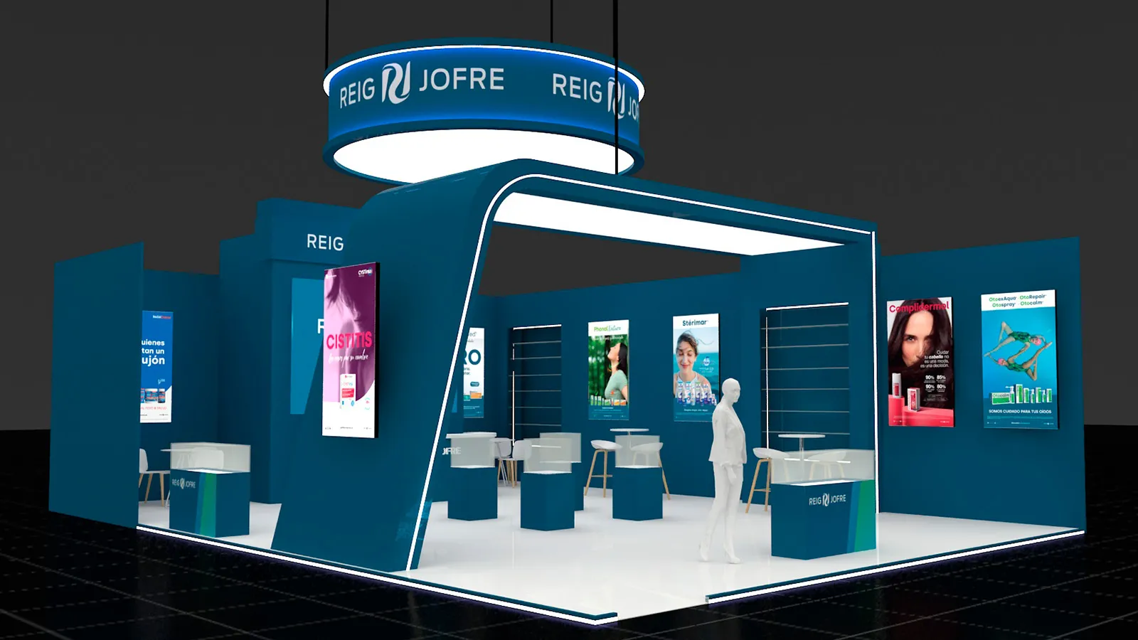 Reig Jofre - Render del stand para Infarma 2026