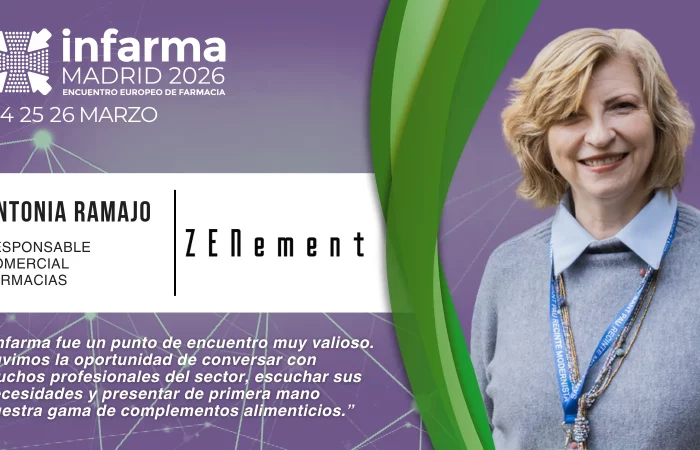Entrevista a Antonia Ramajo, responsable comercial de farmacias de Zenement.